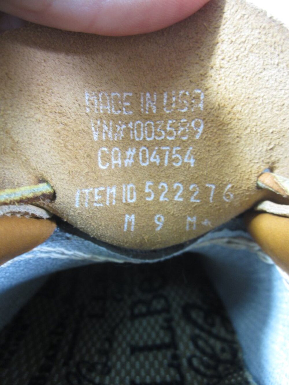 L.L. Bean Rubber Moccasin Moc Men's Size 9M Brown Made USA Maine Duck Shoes - Picture 10 of 12